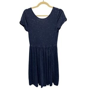 French Connection Acid Wash Babydoll Dress 8 Casual